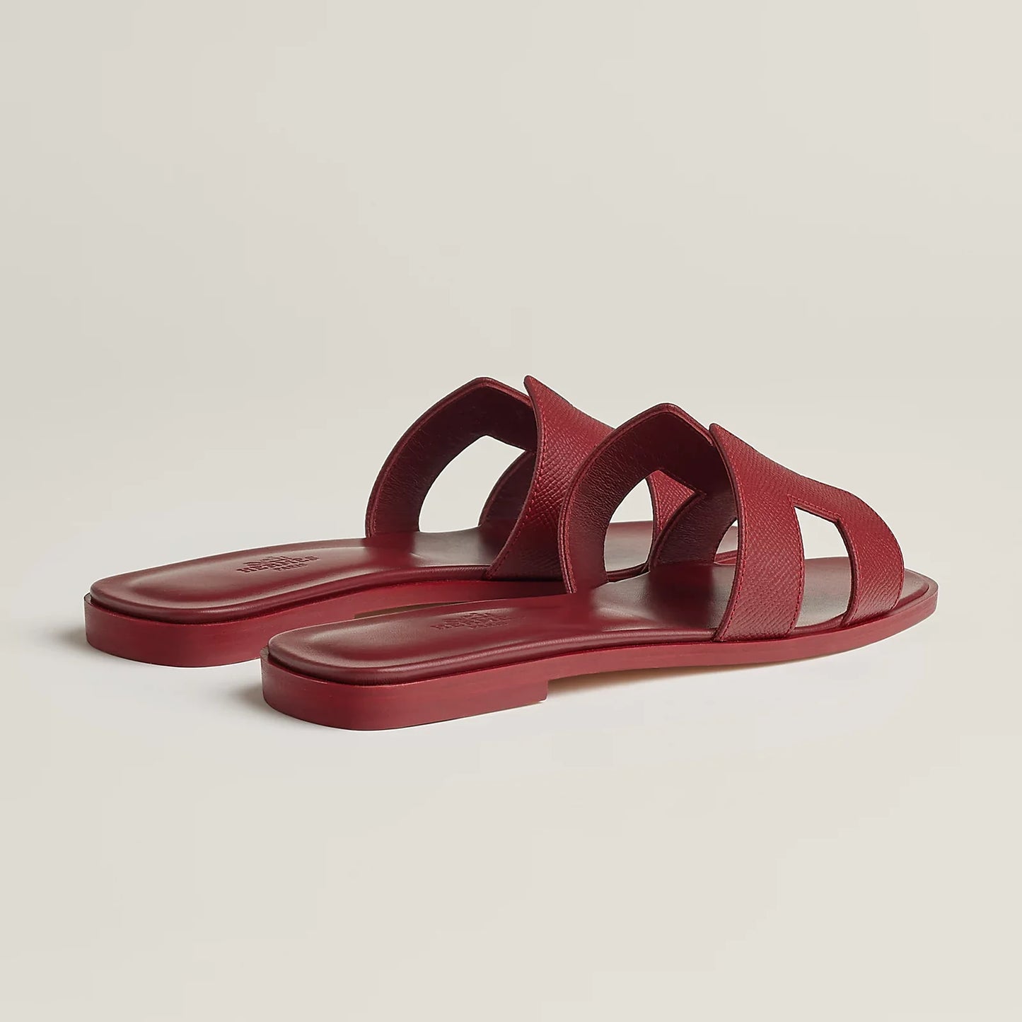 Hermès Oran Sandals - Rouge H