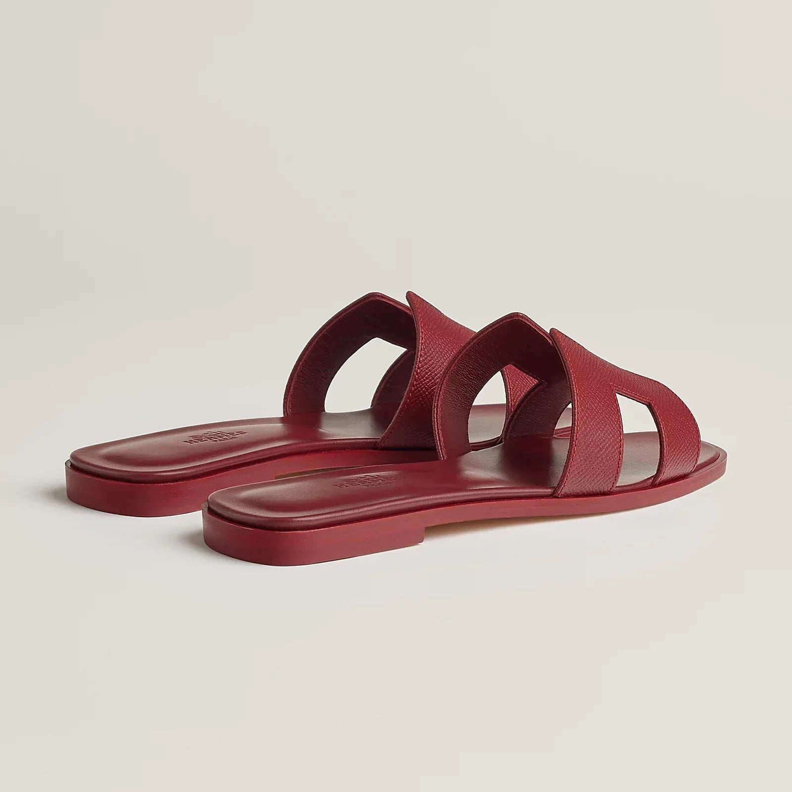 Hermès Oran Sandals - Rouge H