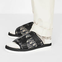 Dior Alpha Sandal 'Dior Oblique - Beige Black'