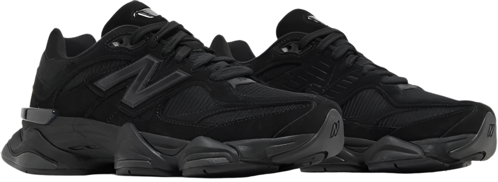 New Balance 9060 'Triple Black Suede'