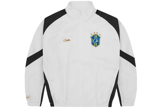 Corteiz Olympic Shuku Brasil Jacket White/Black