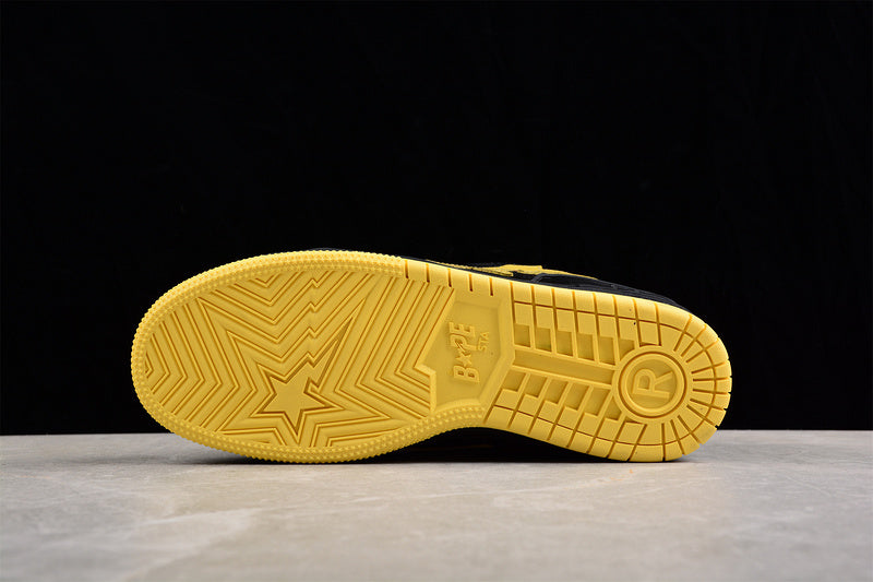 Sk8 Sta 'Black Electric Yellow'