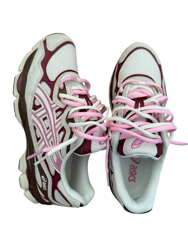 Asics Gel NYC 'Cream Sweet Pink' - Double Laces