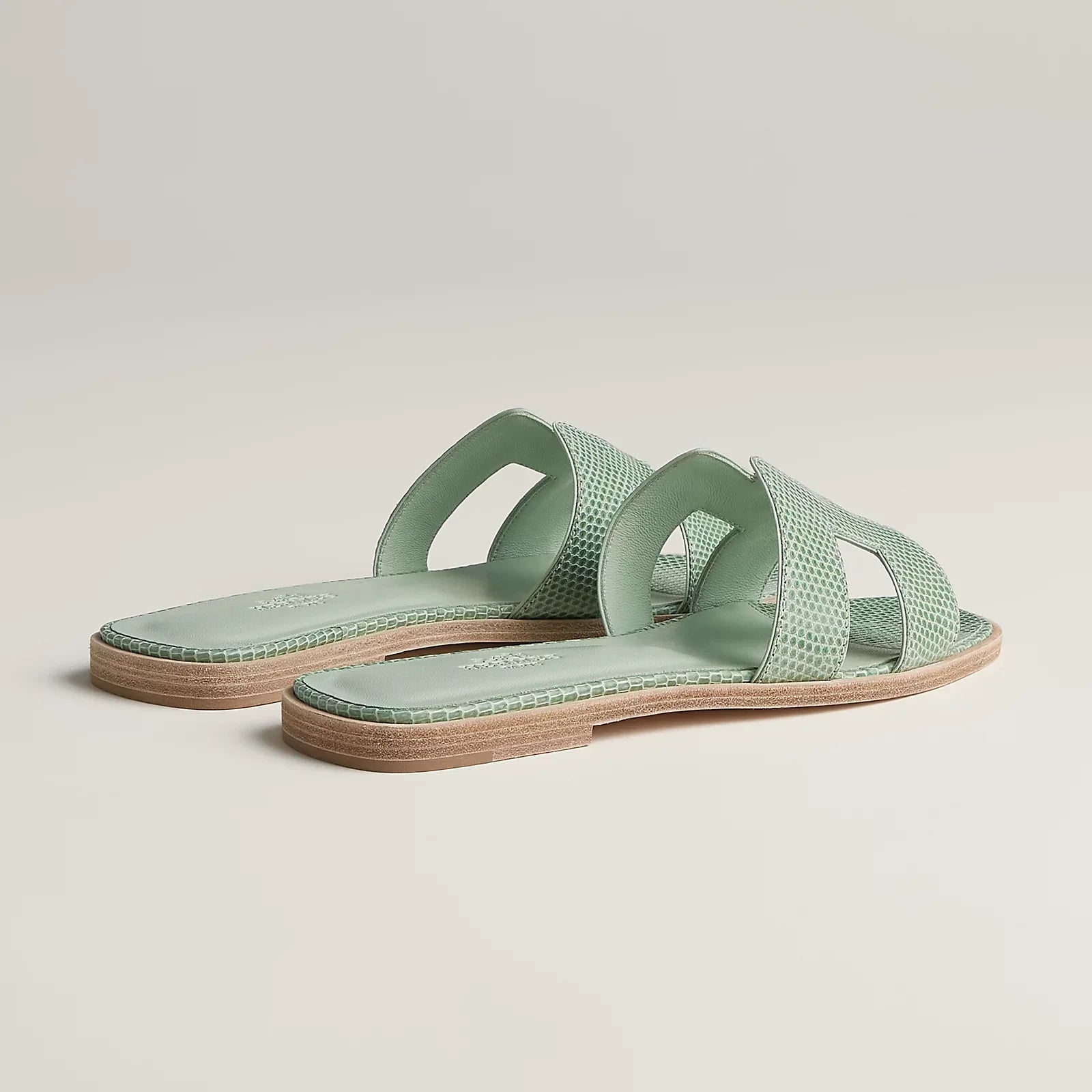Hermès Oran Sandals - Vert Jade