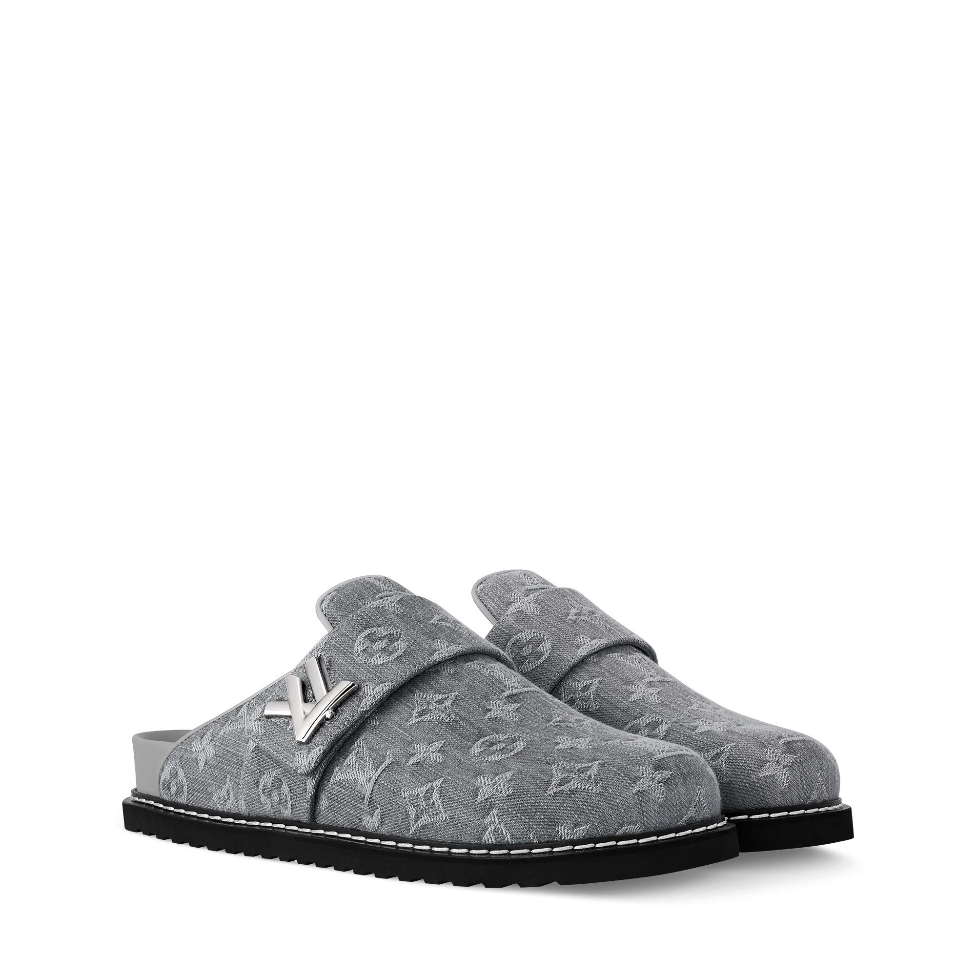 Louis Vuitton Cosy Comfort Mule - Grey