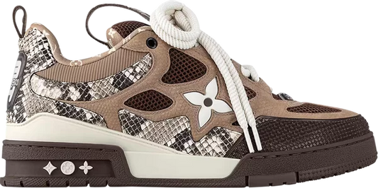 Louis Vuitton Skate 'Brown Python'