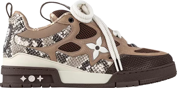 Louis Vuitton Skate 'Brown Python'