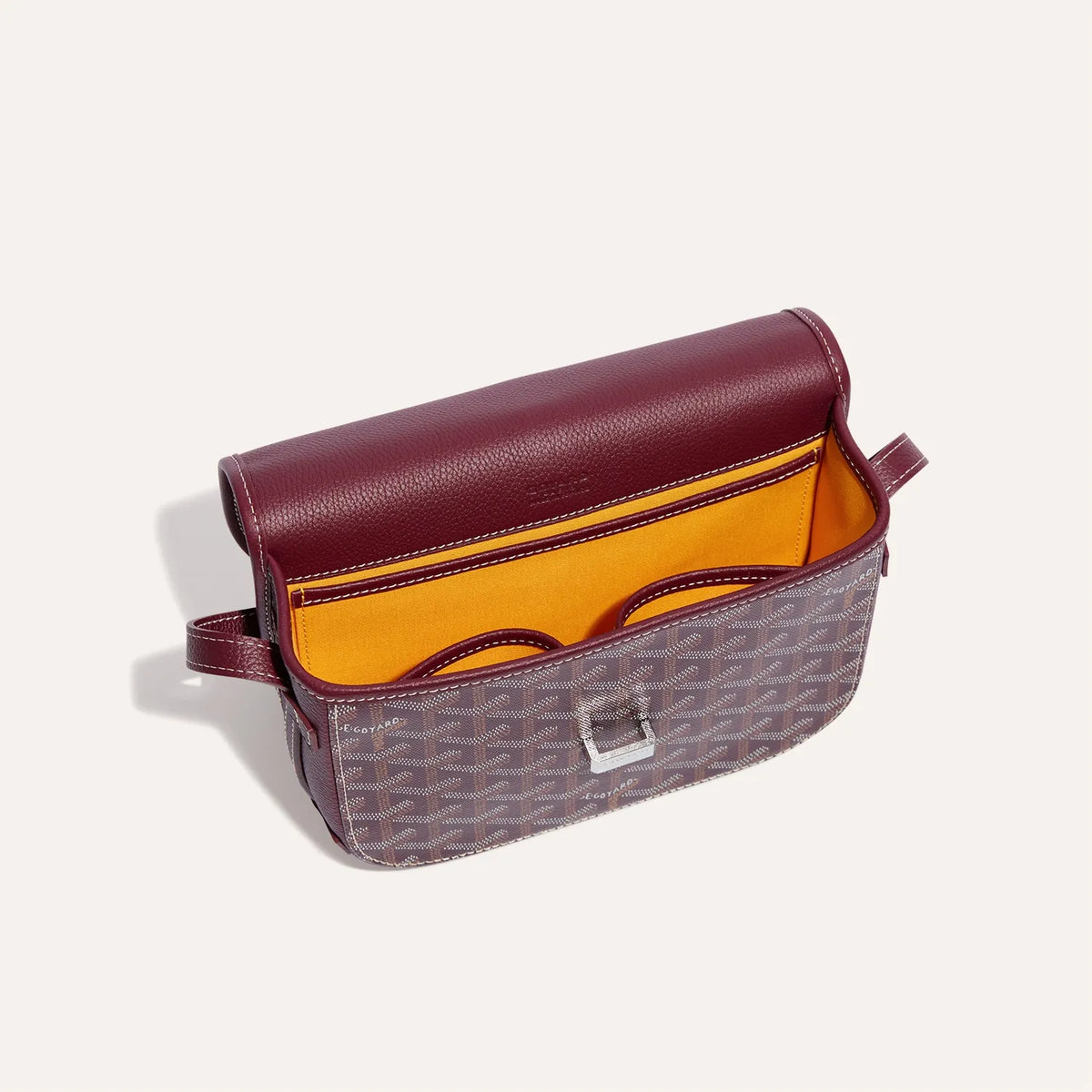 Goyard Belvedere PM Bag Burgundy