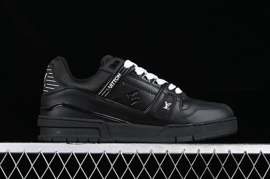 LV Trainer Sneaker ‘Black Embossed Monogram’