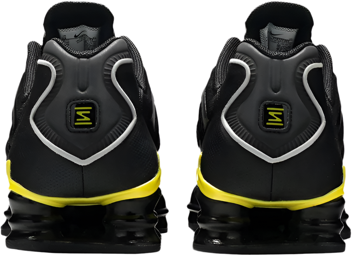 Nike Shox TL ‘Black Dynamic Yellow Metallic Silver’