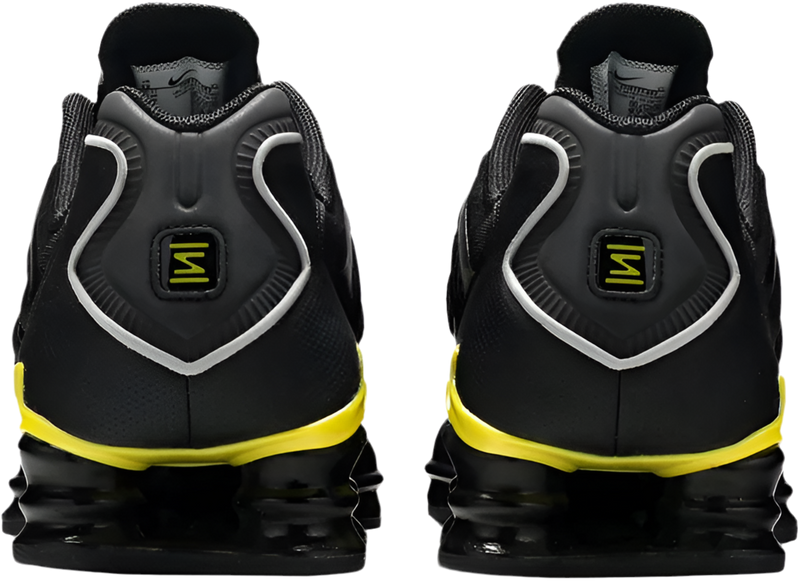 Nike Shox TL ‘Black Dynamic Yellow Metallic Silver’