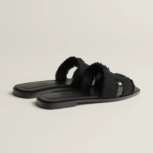 Hermès Oran Sandals - Noir