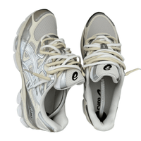 Asics Gel NYC 'Cream Pure Silver' - Double Laces