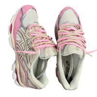 Asics Gel NYC 'Cream Pink' - Double Laces